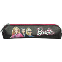 Gim Barbie Κασετίνα Βαρελάκι Μαύρη 349-79006