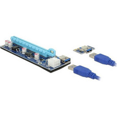 DeLOCK PCIe x1 - x16 Riser Card 0.6m