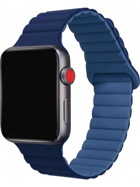 Celly Λουράκι Σιλικόνης Blue / Light Blue (Apple Watch 42 / 44 / 45mm)