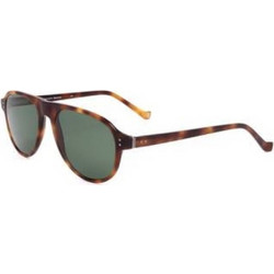 Hackett HEB203 138 Ανδρικά Γυαλιά Ηλίου Aviator Κοκάλινα Ταρταρούγα με Πράσινο Φακό