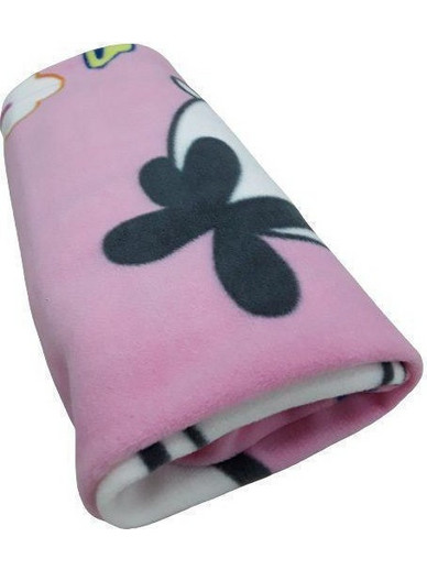 Beboulino Polar Elephant Κουβέρτα Αγκαλιάς Fleece 80x90 Ροζ 70107610008