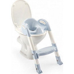 Thermobaby Kidyloo Παιδικό Κάθισμα Τουαλέτας με Σκαλοπάτι & Χερούλια Γαλάζιο