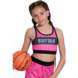BodyTalk Παιδικό Crop Top Αμάνικο Φούξια 1241-704024-00335