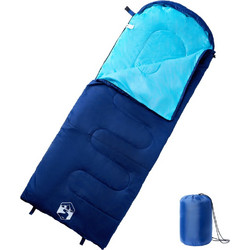 vidaXL Sleeping Bag Μονό 3 Εποχών Μπλε 94443