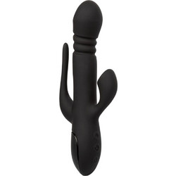 CalExotics Triple Euphoria Rabbit Δονητής Rabbit 14cm Μαύρος