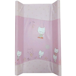 Lorelli Cats Σκληρή Αλλαξιέρα Μωρού Πλαστική 70x50cm Ροζ