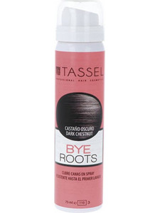 Tassel Bye Roots Spray Dark Chestnut Βαφής Μαλλιών 75ml