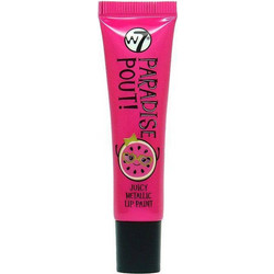 W7 Paradise Pout Juicy Metallic Watermelon Lip Gloss 13ml