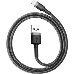 Baseus Cafule Braided USB-A to Lightning Cable 0.5m Black CALKLF-AG1