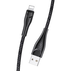 Usams US-SJ391 Braided USB-A to Lightning Cable 10W 1m Black SJ391USB01