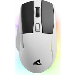 Sharkoon SGM50W Ασύρματο Gaming Ποντίκι RGB 6400 DPI White