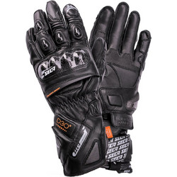 Seca Trackday Leather Gloves Black