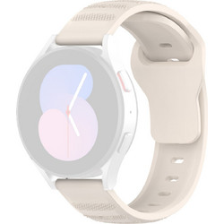 Techsuit W050 Λουράκι Σιλικόνης Beige (Universal 20mm)
