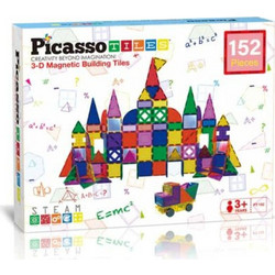 PicassoTiles Building Tiles 152τμχ