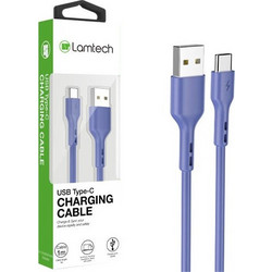 Lamtech LAM446803 USB-A to USB-C 1m Blue LAM446803
