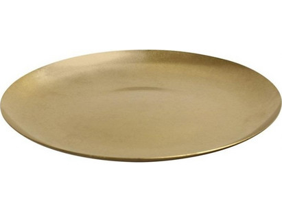Espiel Snow Gold Πιάτο Ρηχό Ανωξείδωτο Ατσάλι 23cm FEV214