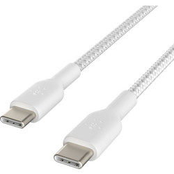 Belkin Braided USB-C to USB-C 1m White CAB004BT1MWH