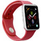 SBS Λουράκι Σιλικόνης M Red (Apple Watch 42 / 44 / 45mm)