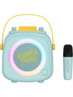 Kiddoboo KidsVoice Σύστημα Καραόκε με Ασύρματο Μικρόφωνο Γαλάζιο