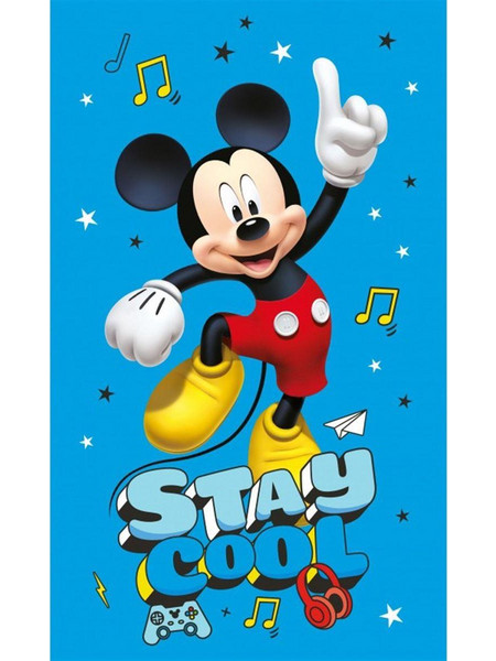 Dimcol Mickey 12 Παιδική Πετσέτα Προσώπου / Χεριών 50x30cm Γαλάζια