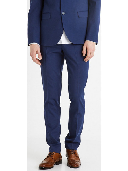 Celio Ανδρικό Παντελόνι Chino Ελαστικό Slim Εφαρμογή Raf Μπλε BOAMAURY