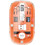 NOD Cybercoral Ασύρματο Bluetooth Ποντίκι Transparent Orange