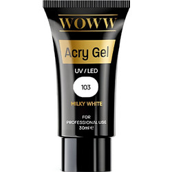 WOWW Cosmetics 103 Milky White Acrygel 30ml