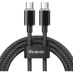 Mcdodo CA-3670 Braided USB-C to USB-C 100W 1.2m Black CA-3670