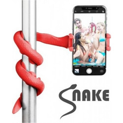 Celly Snake Selfie Stick Red