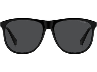 Polaroid Eyewear PLD4178S 807M9 Ανδρικά Γυαλιά Ηλίου Τετράγωνα Κοκάλινα Μαύρα Φακό