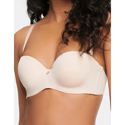 Esotiq Σουτιέν Strapless με Ελαφριά Ενίσχυση χωρίς Μπανέλα Εκρού 39719-80X