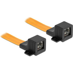 Powertech U/UTP Cat.6 Καλώδιο Δικτύου Ethernet 0.3m Yellow CAB-W047