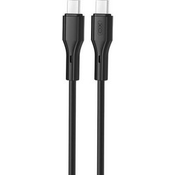 XO NBQ231A Rock Series USB-C to USB-C 60W 1m Black 6920680833498