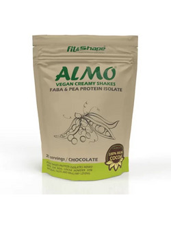 Fit & Shape Almo Vegan Isolate Banana Φυτική Πρωτεΐνη 750gr