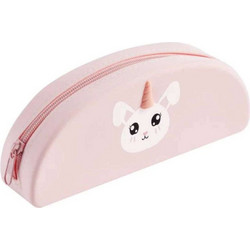 Miquelrius Back2Fun Puppies Bunny Κασετίνα Βαρελάκι Ροζ MR16583