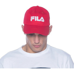 Fila Τwill Καπέλο Jockey Υφασμάτινο Κόκκινο HT11054AQFM CHRED
