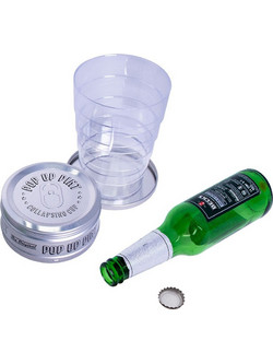 Blue Sky Ποτήρι Μπύρας Πλαστικό Πτυσσόμενο Pop Up Tin 5060502918956