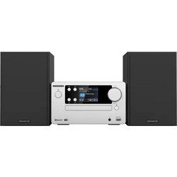 Kenwood 25-M725DAB Micro Ηχοσύστημα Hi-Fi 2.1 50W με CD / Digital Media Player και Bluetooth Silver