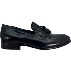 Damiani Ανδρικά Μοκασίνια Loafers Δερμάτινα Μαύρα 3105