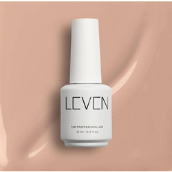 Leven 084 Beige Ημιμόνιμο Βερνίκι Νυχιών 15ml