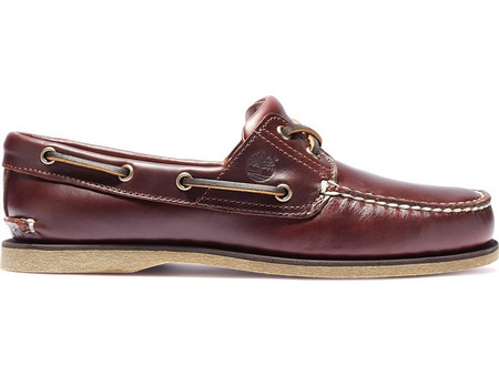 Timberland Classic Boat 2 Eye Ανδρικά Μοκασίνια Boat Shoes Δερμάτινα Καφέ TB0250772141