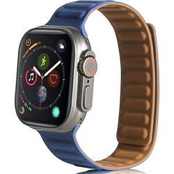 Beline Magnetic Λουράκι Σιλικόνης Blue (Apple Watch 38 / 40 / 41mm)