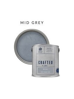 Crown Suede Χρώμα Τεχνοτροπίας Μεσαίο Γκρι 2.5lt
