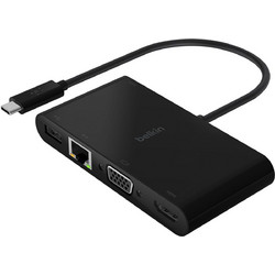 Belkin AVC004BTBK USB-C Docking Station με HDMI 4K PD Ethernet