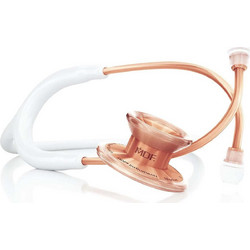 MDF Instruments Md One Epoch Καρδιολογικό Στηθοσκόπιο με Διπλό Κώδωνα Titanium White Rose Gold