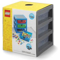 Lego Storage 3-Drawer Rack Grey για 5+ Ετών 40950003