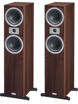Magnat Tempus 55 Ζεύγος Ηχείων Hi-Fi Δαπέδου 150W 2.5 Δρόμων Mocca