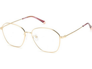 Polaroid Eyewear PLDD425/G-EYR Σκελετός Γυαλιών Οράσεως Μεταλλικός Χρυσός Ροζ
