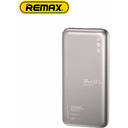 Remax RPP-637 Power Bank 20000mAh 22.5W Grey