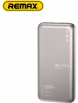 Remax RPP-637 Power Bank 20000mAh 22.5W Grey